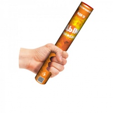 Оранжевый ручной цветной дым с ручкой для фотосессии в Йошкар-Оле